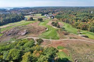 Essex County Club 18th Hole Aerial